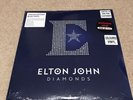 Elton John Diamonds HMV Ltd Edition Blue Double Vinyl LP Record, 1000 Only - NEW