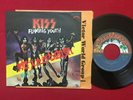 KISS ????*  FLAMING YOUTH ???????  RARE JAPAN 45 PS (1976) CASABLANCA VIP 2433