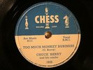 50'S CHUCK BERRY Too Much Monkey Business CHESS 1635