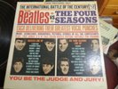 BEATLES VS. THE FOUR SEASONS RARE  RARE  LPS ARE STRONG VG COVER IS AS WELL