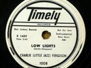 CHARLIE Little Jazz FERGUSON 78 LOW LIGHTS / HI-BEAM MAMBO on TIMELY RJ 374 MINT