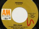 MIKE EVANS Gruesome A&M 45 garage Halloween VG+ HEAR
