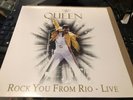 Queen Rock You From Rio Rare Live In Brazil Vinyl Lp Near Mint