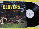 THE CLOVERS IN CLOVER   1959 MONO LP   WHITE LABEL PROMO   UA INSERT CATALOG