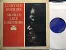 Lightnin Hopkins Smokes Like Lightning Prestige Bluesville BV 1070 orig. press