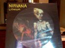 Nirvana Lithium Picture Disc--Vinyl--Curt Kobain--Import
