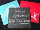 HERBERT GRÖNEMEYER 3Lp's BOCHUM, Ö & SPRÜNGE