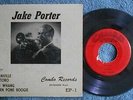 JAKE PORTER PLAYS  4 SONG E.P. WITH CARDBOARD SLEEVE   COMBO EP-1  JAZZ