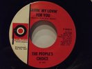 Peoples Choice - Savin' My Lovin' For You / Easy To Be True - Palmer P5020 PROMO