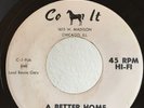 Black Gospel 45 Chicago Gospel Stars A Better Home on Colt HEAR