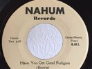 Black Gospel Soul 45 Spiratual Jubilairs Have You Got Good Religion on Nahum