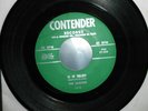 DOO-WOP 45  SAXONS  Rock and Roll Show / Is it True?   VG+  SLIGHT LBL STAIN