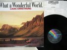 LOUIS ARMSTRONG WHAT A WONDERFUL WORLD MCA VIM-28601 Japan VINYL LP