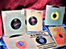 6 Rare BEATLES 45 rpm records - VJ- MGM- TOLLIE - CAPITOL - PLAY TEST LIKE NEW