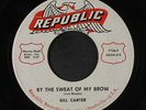 BILL CARTER: You Ain't Got My Address / By The Sweat Of My Brow 45 (wol)