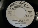 HELENE SMITH  You got to be a man  PHIL-L.A. 325 Orig 1969 Funk/Soul 45 PROMO