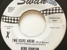 NORTHERN SOUL Herb Johnson TWO STEPS AHEAD (OF A WOMAN) Swan 45 rare