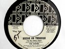 THE DOORS 45 Break On Through ELEKTRA Rec '67 DJ PROMO HEAR White Label