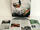 CIRCA SURVIVE juturna LP GREY VINYL w/ BLUE SPLATTER Record with fold-out insert