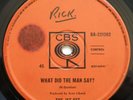 RARE1966 OZ GARAGE THE JET SET*WHAT DID THE MAN SAY?+ONE MINT JULEP*CBS 7