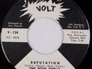 THE FOUR SHELLS: Reputation / Hot Dog US Volt Northern Soul 45 NM- Superb HEAR