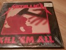 METALLICA. KILL' EM ALL. 1983 ORIGINAL MEGAFORCE LP. NEAR MINT BEAUTY .