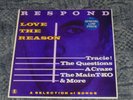 LOVE THE REASON Respond Records compilation LP Signed by THE QUESTIONS- PROMO