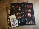 Guns n roses LP Appetite for destruction Geffen 1st press & Sticker Insert ++