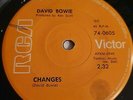 David Bowie Changes / Andy Warhol Rare 1972 New Zealand 7