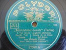 Vasa Prihoda - Devil's Trill Sonata /   Il trillo del diavolo - Polydor 78 RPM