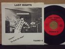 LAST RIGHTS - CHUNKS 7'' 45 RARE ORIG PRESS BOSTON HARDCORE PUNK , SLAPSHOT KBD