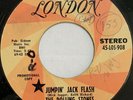 THE ROLLING STONES JUMPIN JACK FLASH CHILD OF THE MOON PROMO ON LONDON RECORDS