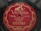 78rpm Emilio De Gogorza ‎– O Sole Mio / Santa Lucia Victrola 1263