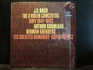 Bach - The 3 Violin Concertos / Grumiaux/Krebbers