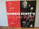 RONNIE SCOTT 5TET - NEVER PAT A BURNING DOG - EX/EX LP