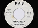 Crossover Soul 45 - Brothers Of Soul - You Better Believe It - Boo - mp3