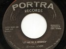 Hear - Rare Soul 45 - Johnny Scott - Let Me Be A Winner - Portra Records