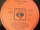 Bob Dylan LP John Wesley Harding UK CBS Mono press 33 1/3 labels A3 B2
