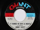 Northern Soul 45 - Jimmy Scott - It Rained 40 Days & Nights - Giant - mp3