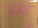 LP Alice Cooper Muscle Of Love QUADRAPHONIC, STICKERED CARDBOARD Warner