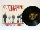 Guttersnipe Army NEVER DIE LP Link Skinhead Oi Very Rare