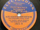 78 RPM  JAZZ  Electradisk 1921: Sam Sanders Orchestra [Tom Berwick] 1932