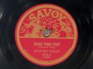 78 RPM -- Little Boy Fuller (Rich Trice), Savoy 5535, EE+/E Blues