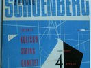 SCHOENBERG String Quartet No. 4 Op. 37 LP Kolisch Quartet ALCO ALP 1005 Red