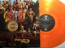 THE BEATLES - SGT PEPPER   PCS 7027   Australia   Orange/Red Vinyl     