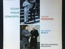 ELGAR Violin Concerto MENUHIN BOULT HMV ALP.2259 ED1 1966 UK Mono VINYL LP NM