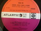 Crosby Stills Nash & Young LP Deja vu UK Atlantic plum 1st press LOVELY COPY ++