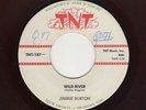 TNT Texas Rockabilly JIMMIE BURTON Wild River/Muddy Water M- RED VINYL  HEAR