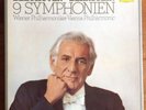 BERNSTEIN BEETHOVEN 9 SYMPHONIES  8 LP BOX SET