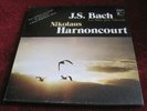 BACH 6 Cello Suites HARNONCOURT 3LP with facsimile Harmonia Mundi